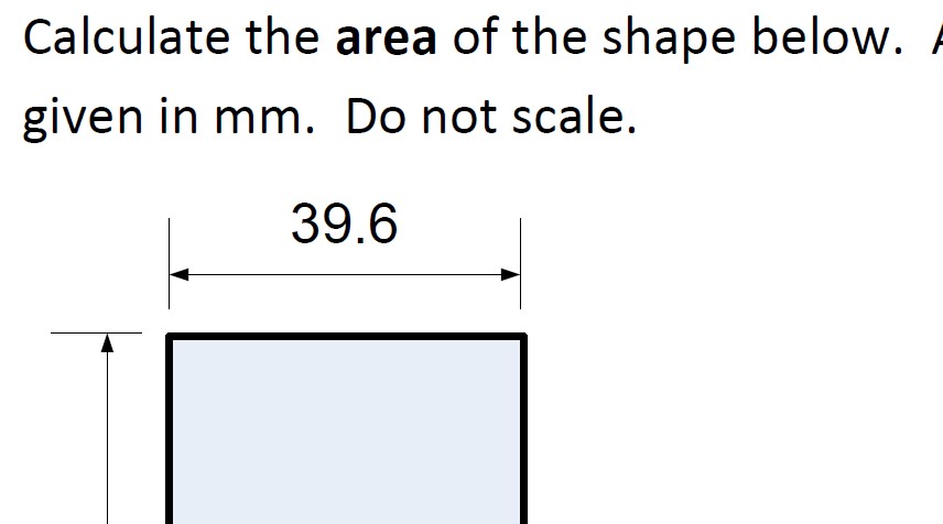 Communicating clearly how to find the area of a rectilinear compound shape to gain success in GCSE maths